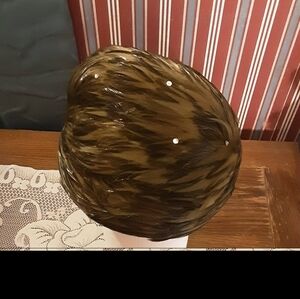 Jack McConnell Feather/Sequin Turban Hat Vintage